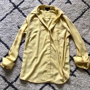 The Limited yellow blouse